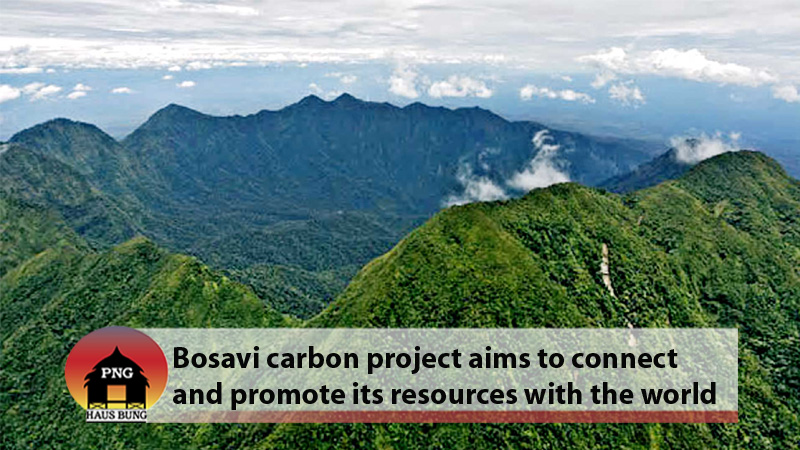 MT BOSAVI AIMS AT BECOME NEXT MAJOR CARBON CREDIT PROJECT