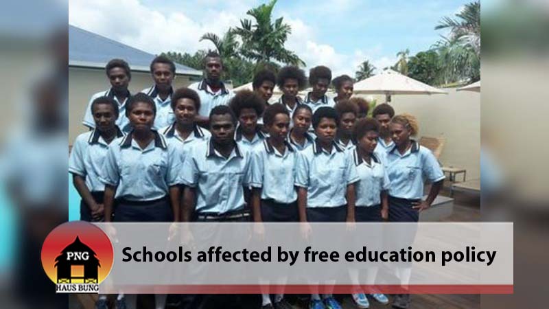 FREE EDUCATION POLICY HURTING SCHOOLS