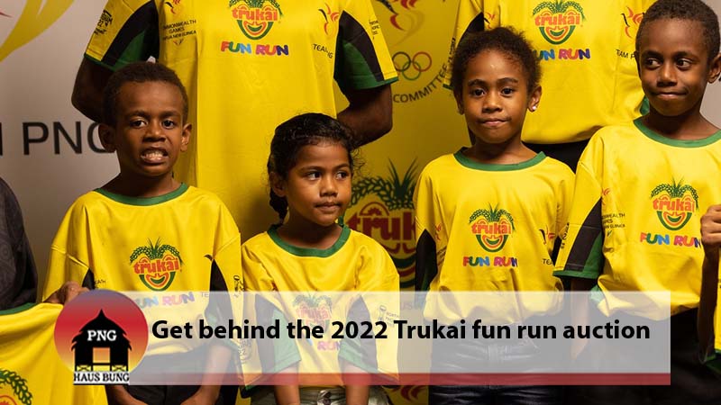 BUSINESS COMMUNITY URGED TO SUPPORT TRUKAI FUN RUN AUCTION