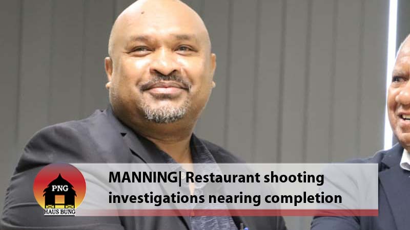 INVESTIGATION INTO RESTAURANT SHOOTING ALMOST COMPLETE