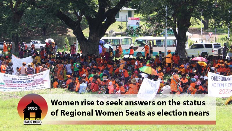 WOMENFOLK SEEK ANSWERS ON WOMEN ISSUES