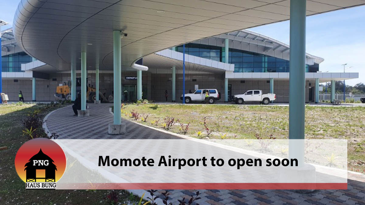 MOMOTE AIRPORT SET FOR OPENING