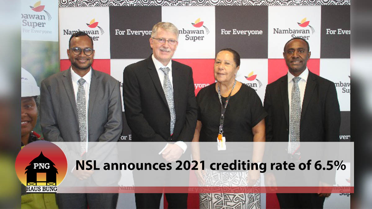 NSL 2021 CREDITING RATE ANNOUNCEMENT