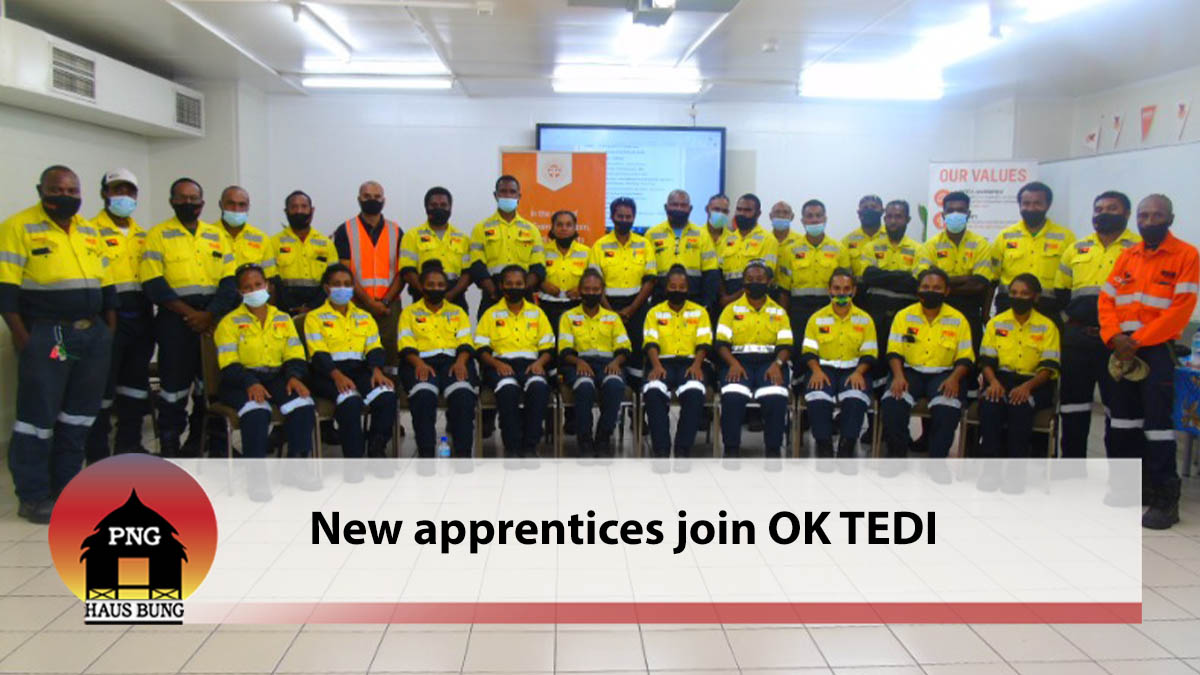NEW APPRENTICES JOIN OK TEDI