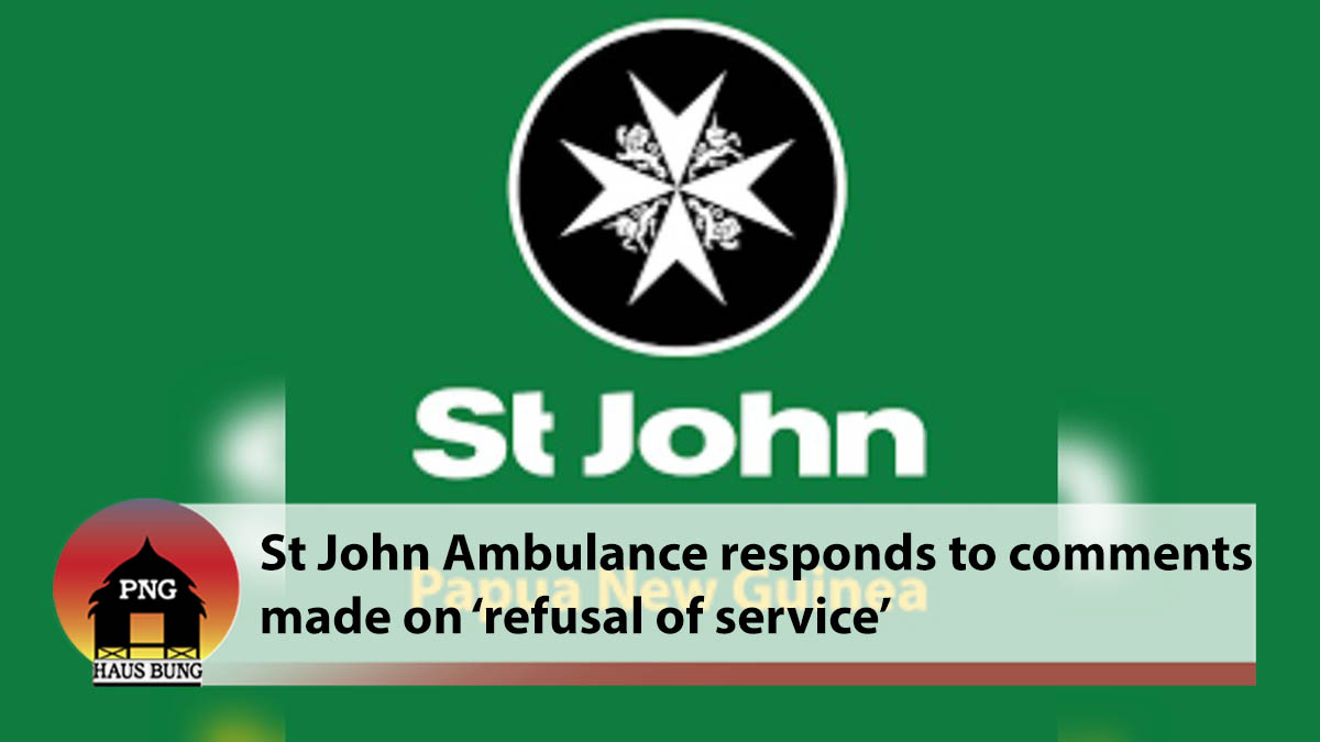 ST JOHN RESPONDS TO COMMENT MADE ON ‘REFUSAL OF SERVICE’ IN YESTERDAY’S POST COURIER ARTICLE