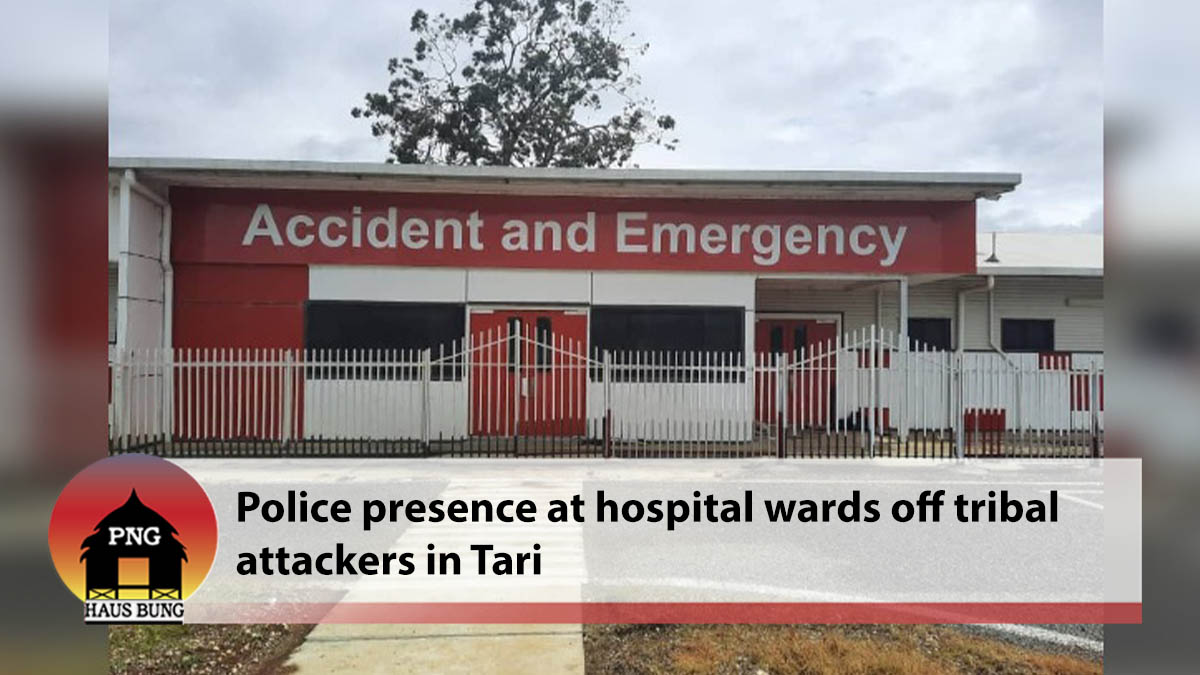 QUICK POLICE INTERVENTION PREVENTS POSSIBLE HOSPITAL KILLING