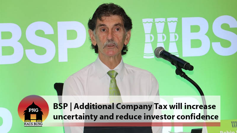 ADDITIONAL COMPANY "TAX" WILL DETER FURTHER FOREIGN DIRECT INVESTMENT