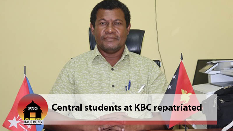 CENTRAL PROVINCIAL GOVERNMENT TO REPATRIATE STUDENTS FROM KOKOPO