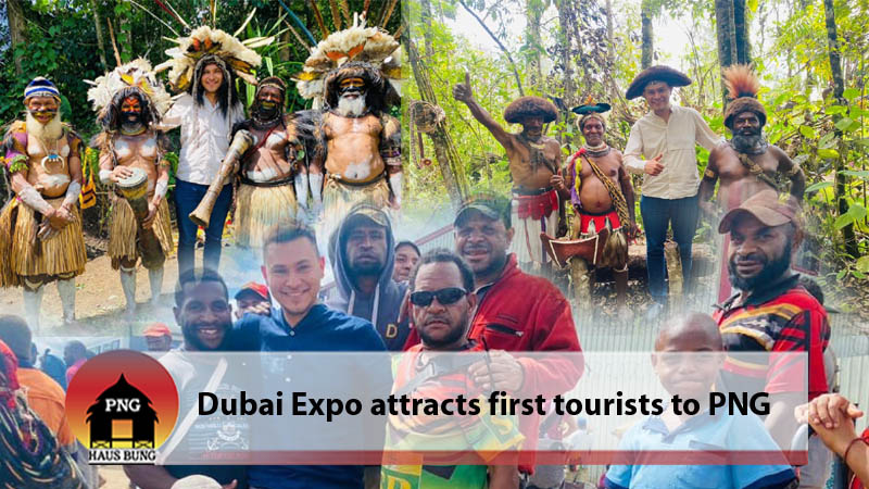FIRST LOT OF VISITORS FROM EXPO VISIT PAPUA NEW GUINEA