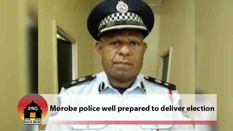 MOROBE POLICE GETS K3 MILLION FUNDING FOR ELECTIONS.
