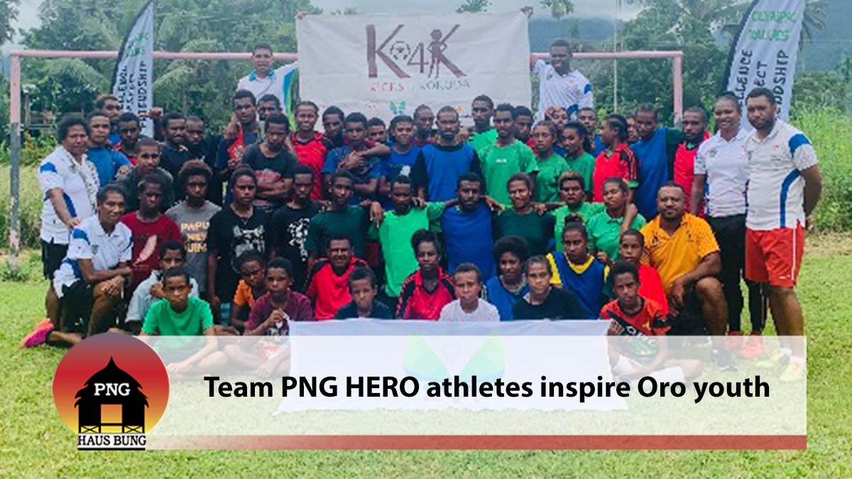TEAM PNG HERO ATHLETES INSPIRE ORO YOUTH