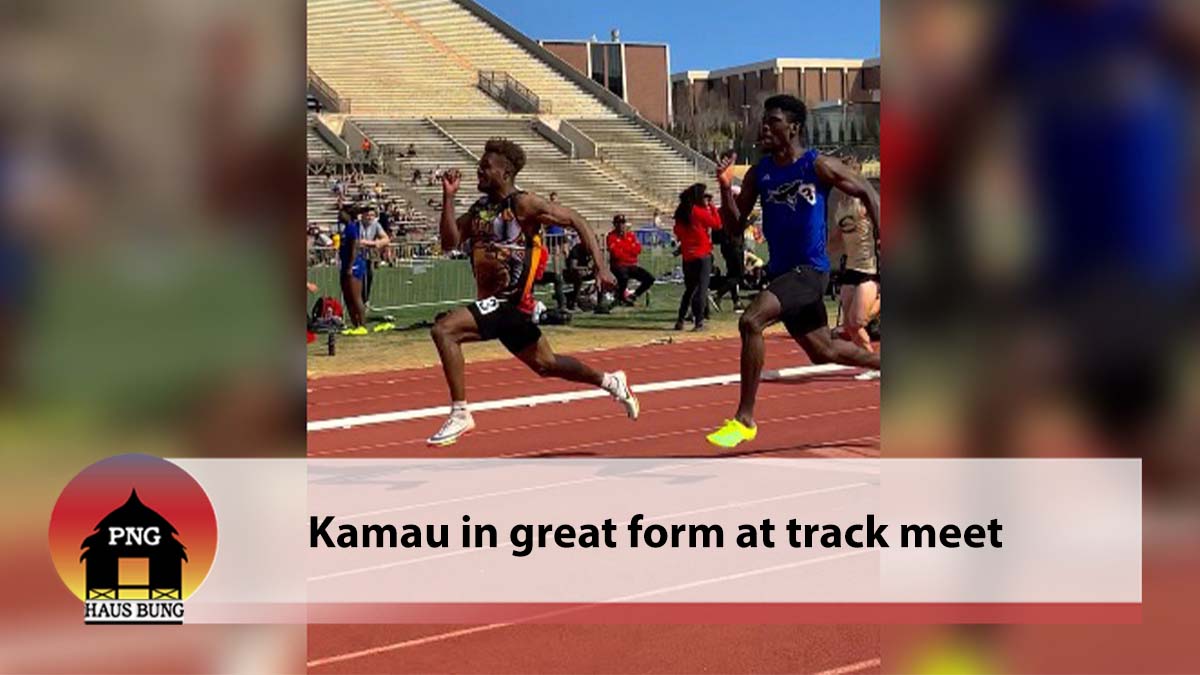 KAMAU SHINES AT KT WOODMAN CLASSIC TRACK MEET