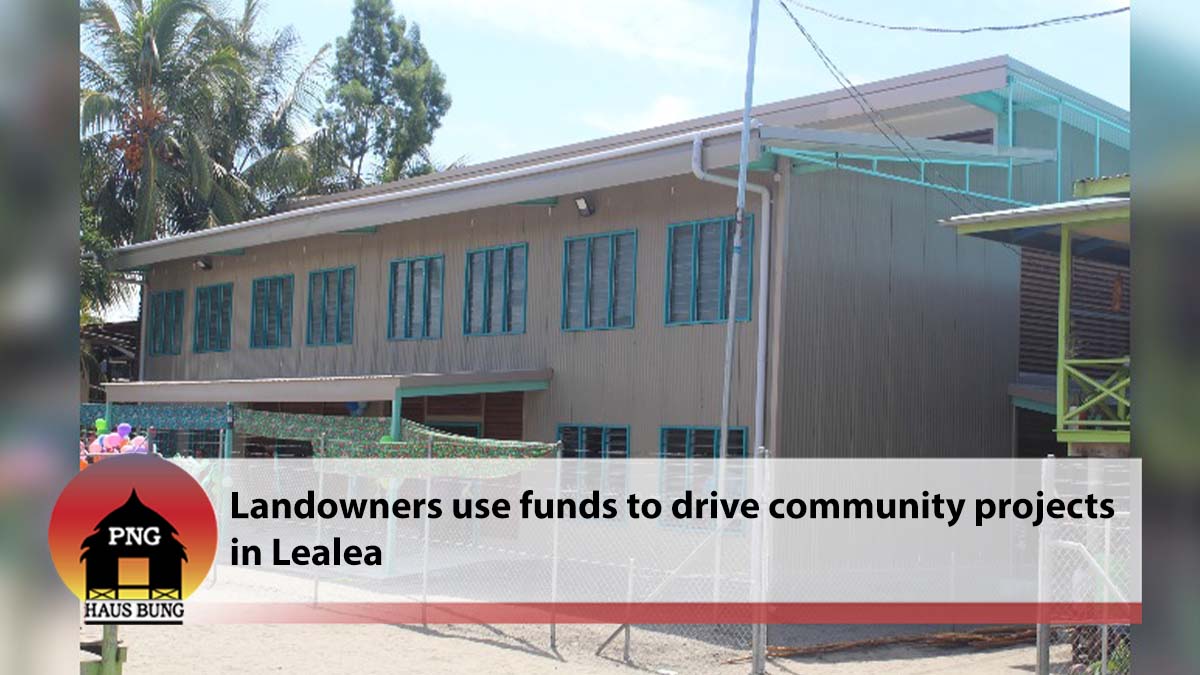 LANDOWNERS PUT FUNDS TO GOOD USE
