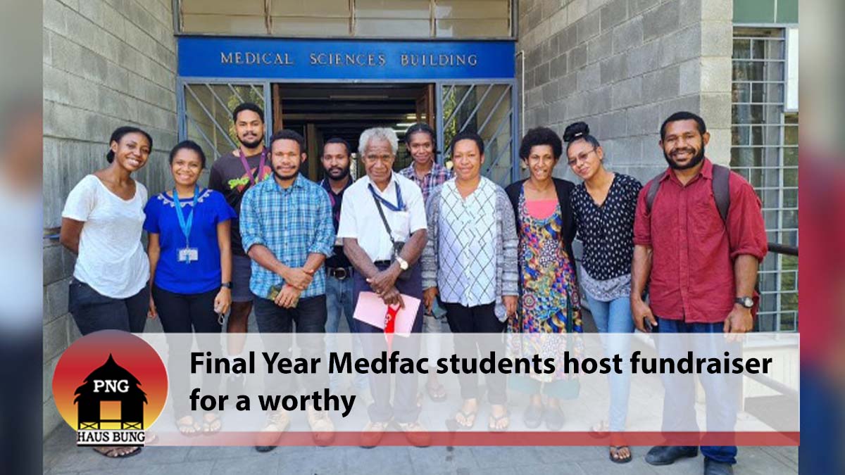 MEDFAC STUDENTS HOST FUNDRAISER FOR WORTHY CAUSE