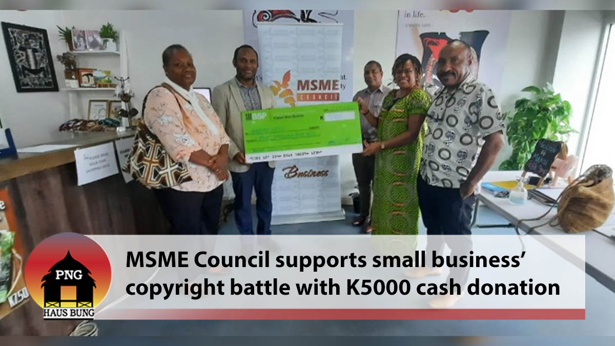 MSME COUNCIL SUPPORT FOR SMALL BUSINESS’ COPYRIGHT BATTLE