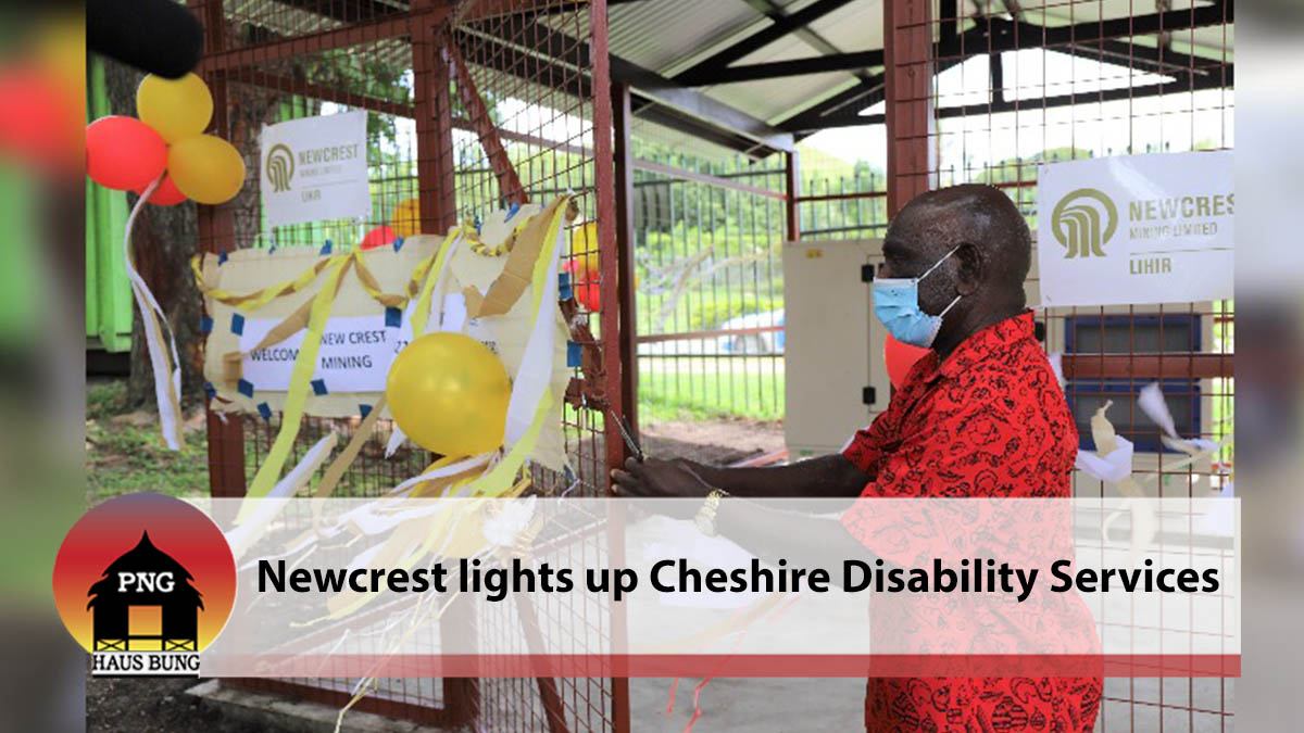 NEWCREST LIGHTS UP CHESHIRE DISABILITY SERVICES