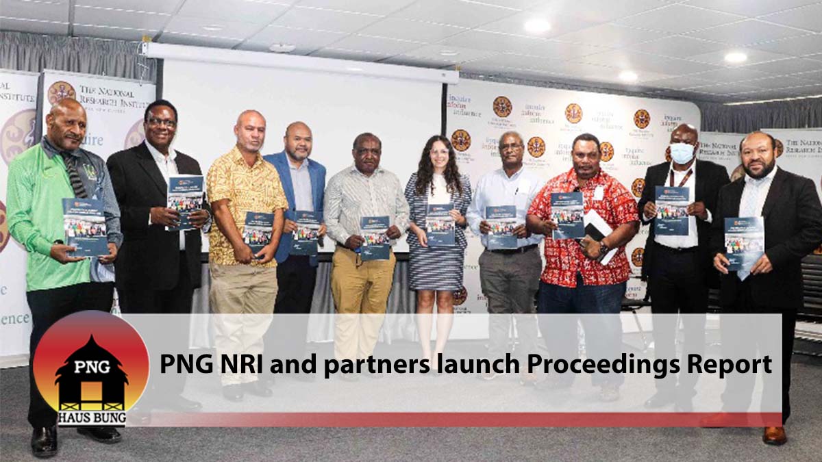 POLITICAL PARTIES’ POLICIES SEMINAR SERIES PROCEEDINGS REPORT LAUNCHED