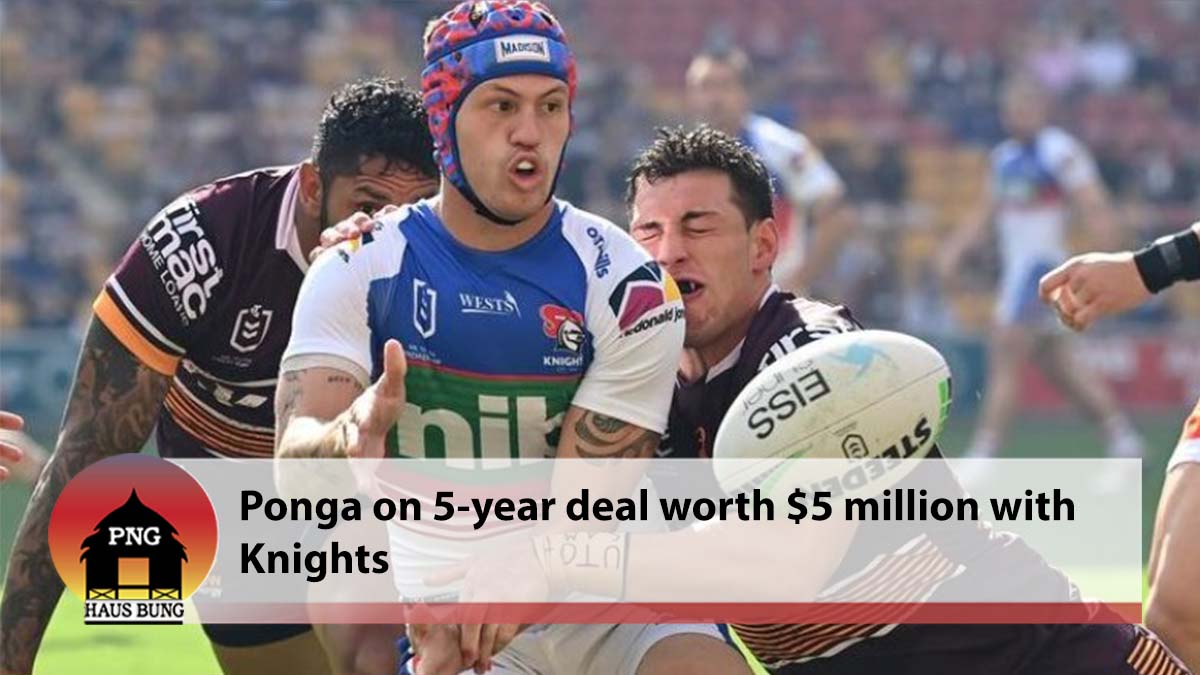 KNIGHTS END CIRCUS AS PONGA PENS $5 MILLION MEGA-DEAL IN CRUSHING DOLPHINS BLOW