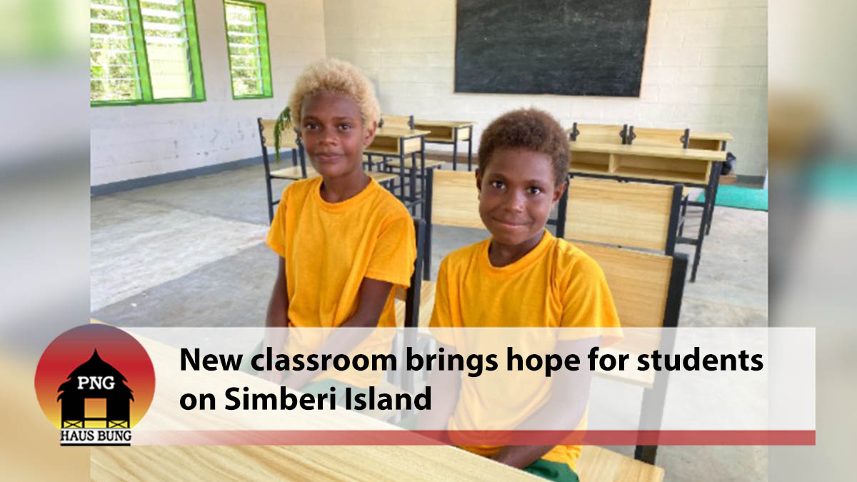 NEW CLASSROOM INSPIRES BIG DREAMS