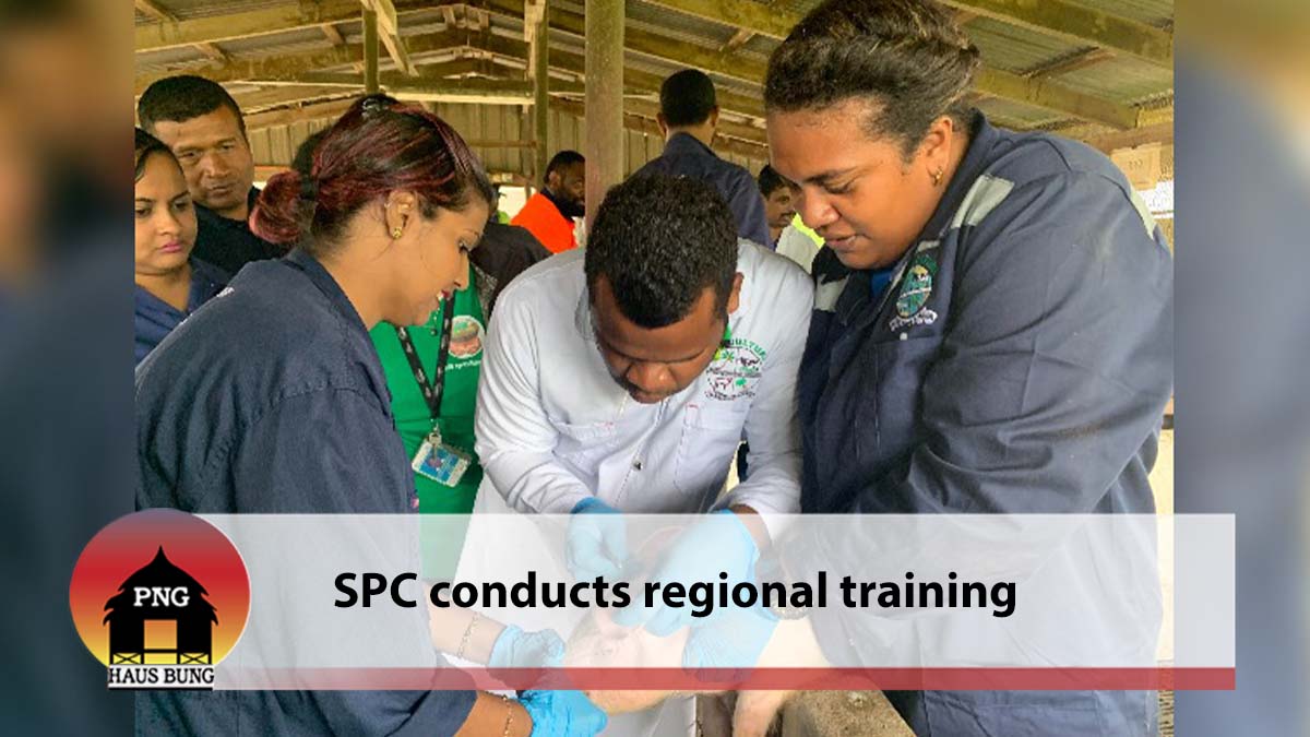 SPC ADDRESSES PACIFIC PESTS, DISEASES AND HEALTH RISKS THROUGH NEW VIRTUAL TRAINING