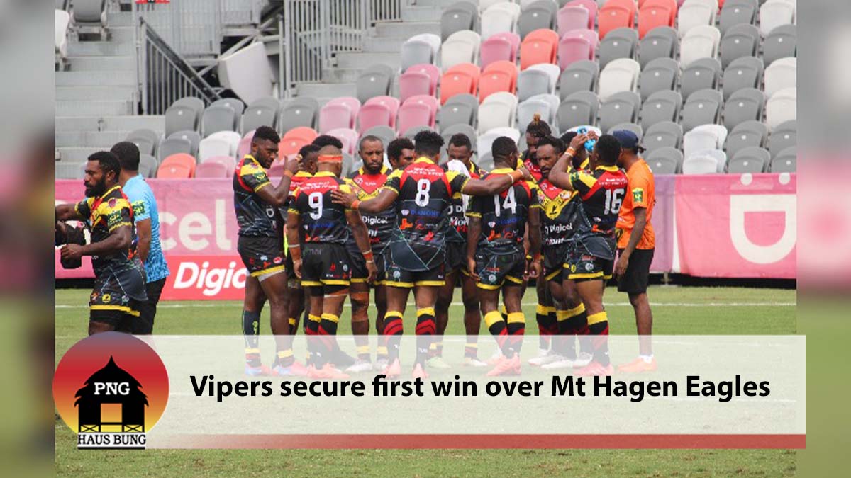 VIPERS SECURE FIRST WIN FOR THE SEASON