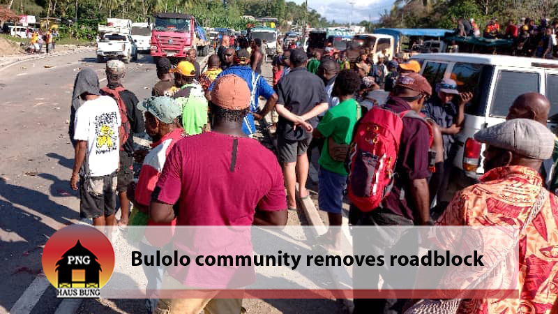 TEMPORARY ROADBLOCK AT 14 MILE CLEARED