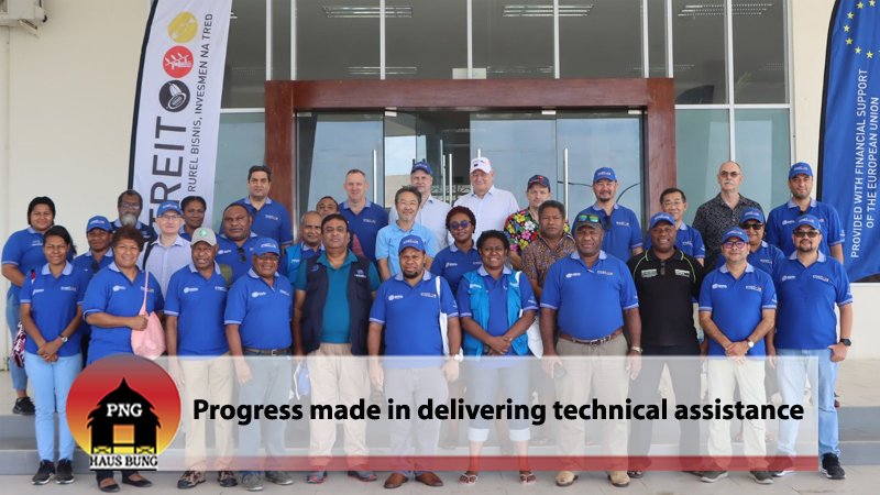 STRENGTHENING SYNERGIES TO DELIVER SUPPORT TO RURAL SEPIK PEOPLE