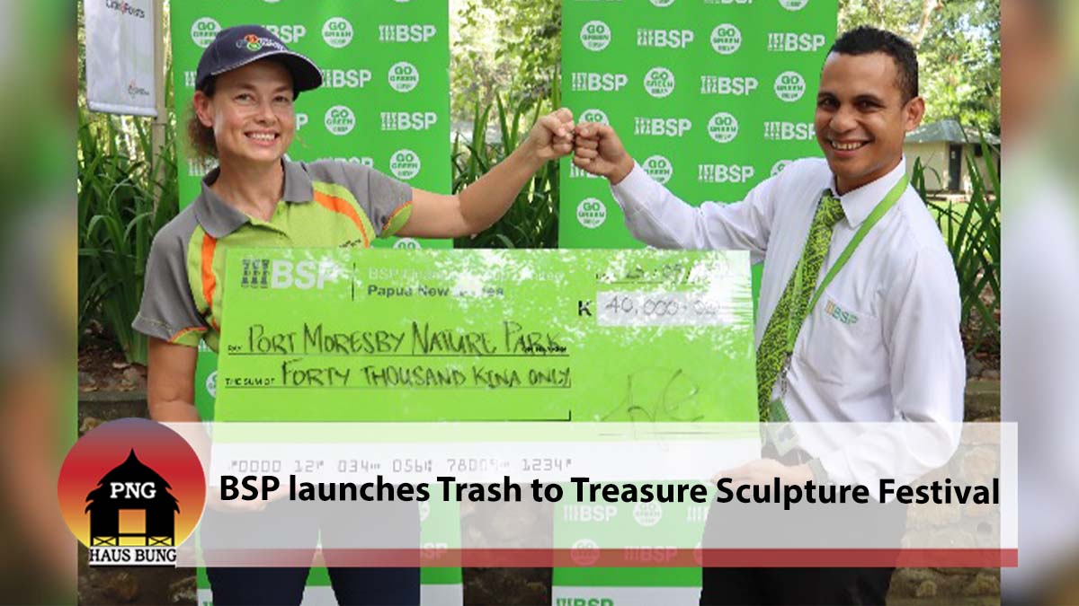BSP TRASH TO TREASURE SCULPTURE FESTIVAL LAUNCHED