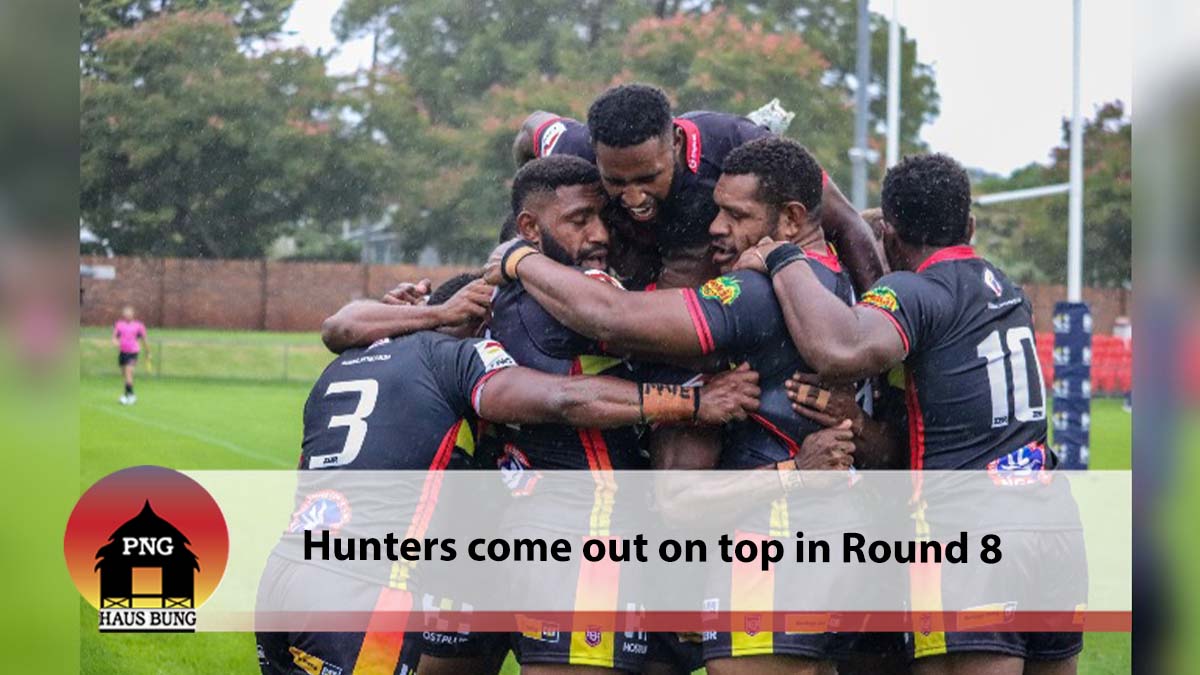 HUNTERS TURN TIDE IN ROUND 8 WITH WIN OVER BLACKHAWKS