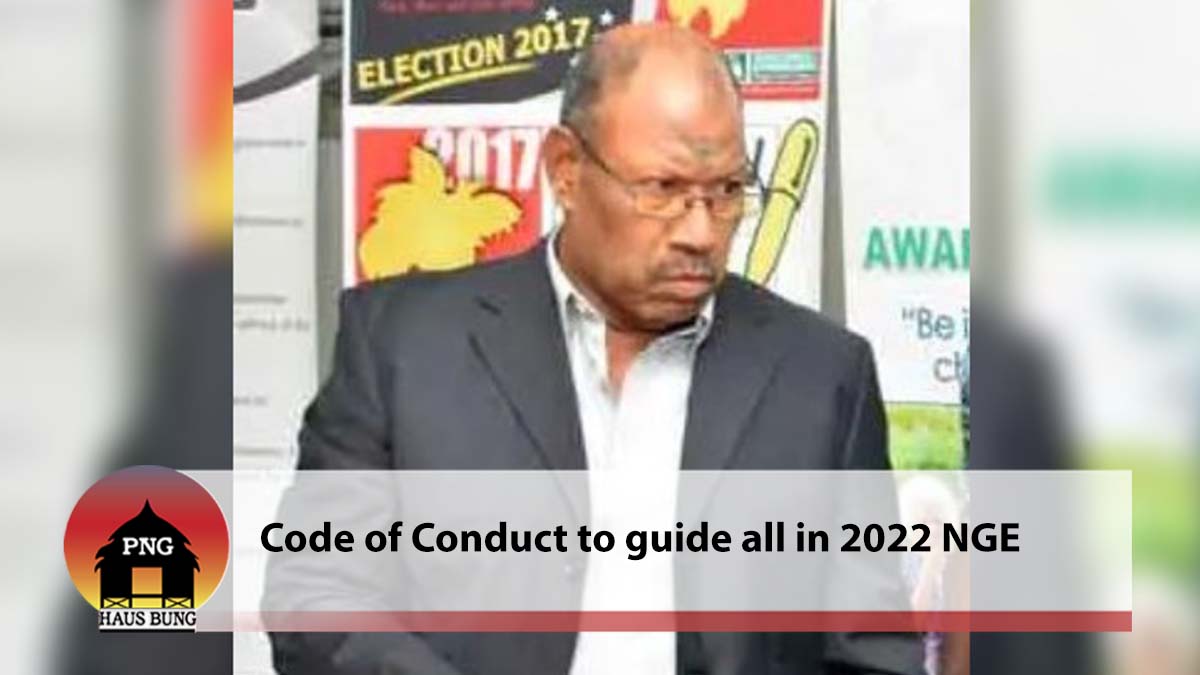 POLITICAL PARTIES SIGN 2022 CODE OF CONDUCT
