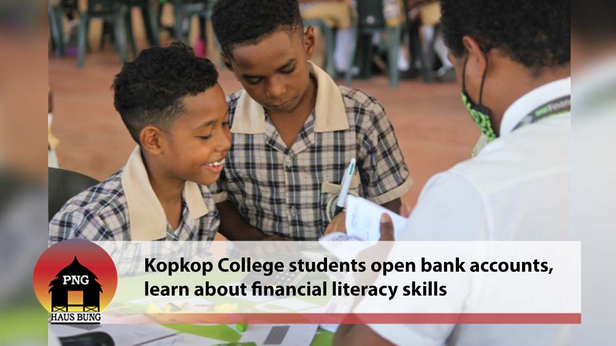 KOPKOP COLLEGE STUDENTS OPEN BANK ACCOUNTS AND LEARN FINANCIAL LITERACY SKILLS