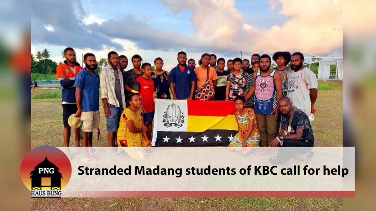 STRANDED MADANG STUDENTS SEEK HELP