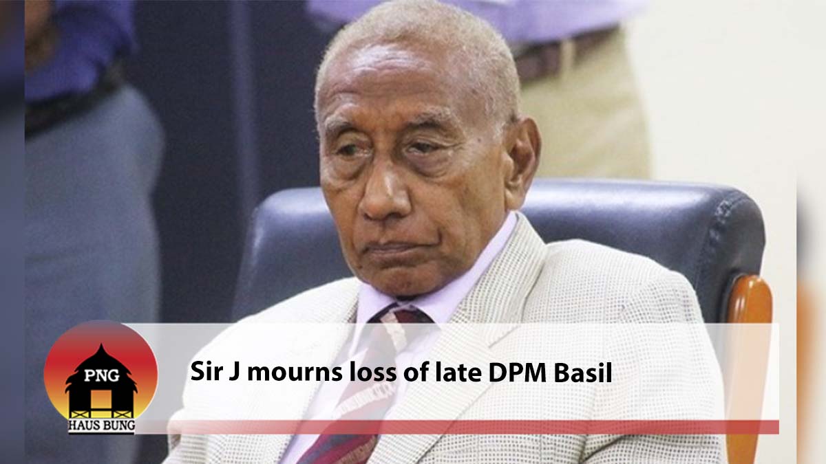 SIR JULIUS MOURNS LOSS OF SAM BASIL