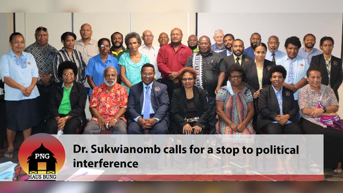 PROMINENT EDUCATIONIST CALLS FOR A STOP TO POLITICAL INTERFERENCE