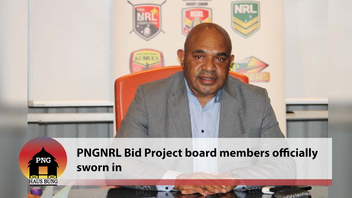 PNGNRL BID PROJECT BOARD MEMBERS OFFICIALLY SWORN IN