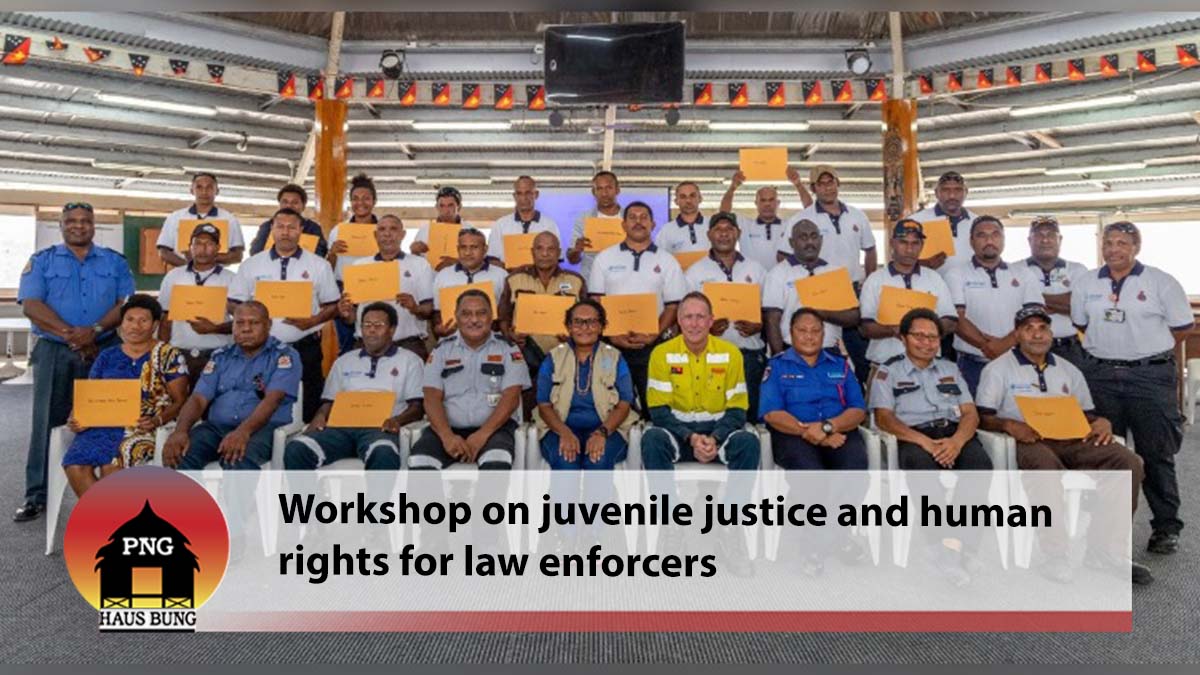 HUMAN RIGHTS AND JUVENILE JUSTICE WORKSHOP EMPOWERS LAW ENFORCEMENT OFFICERS