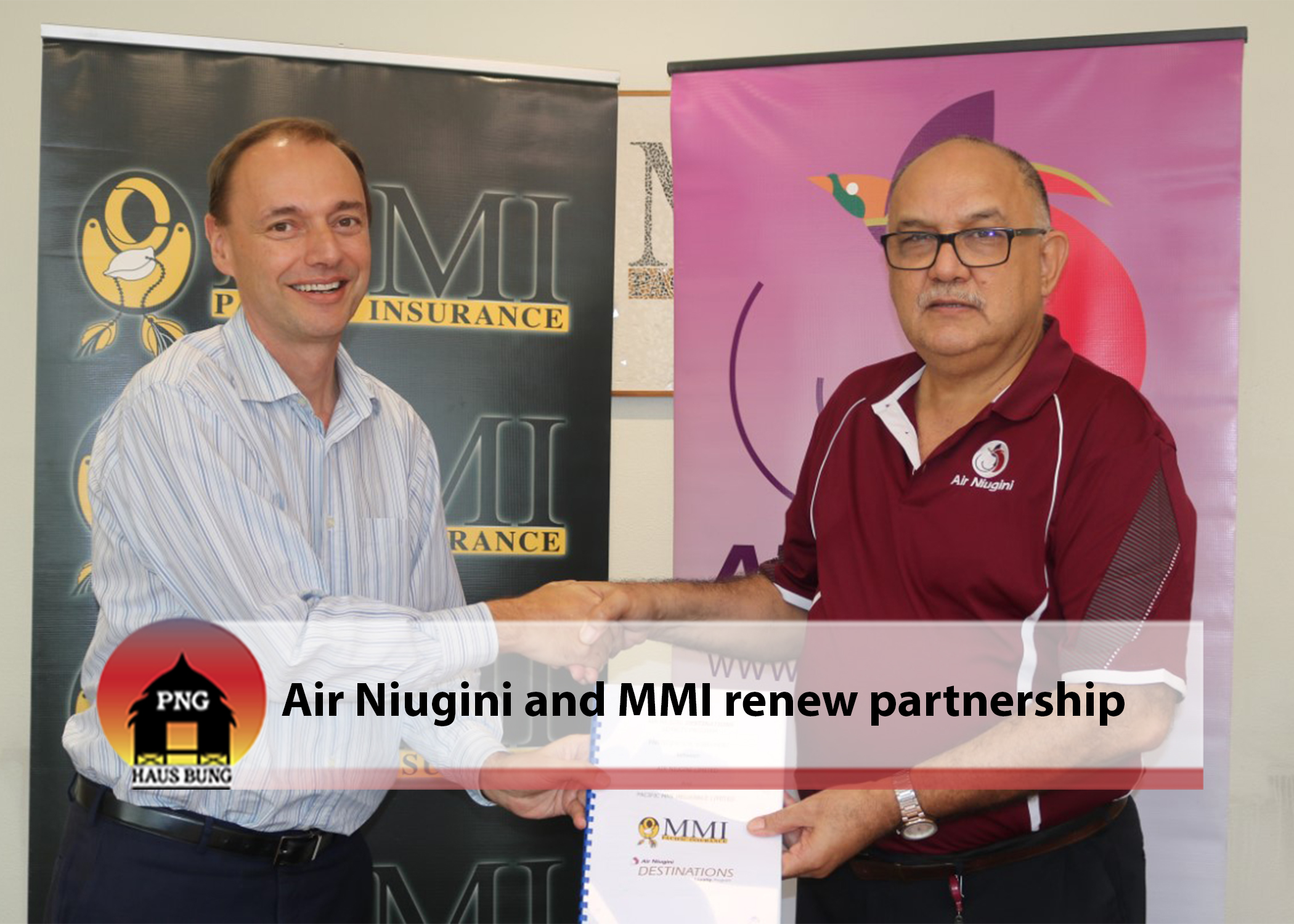 AIR NIUGINI’S LOYALTY PROGRAM RENEWS PARTNERSHIP WITH PACIFIC MMI INSURANCE