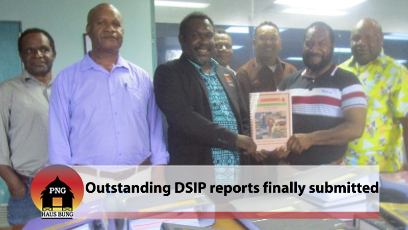 ANGLIMP SOUTH WAGHI SUBMITS OUTSTANDING DISP ACQUITTALS