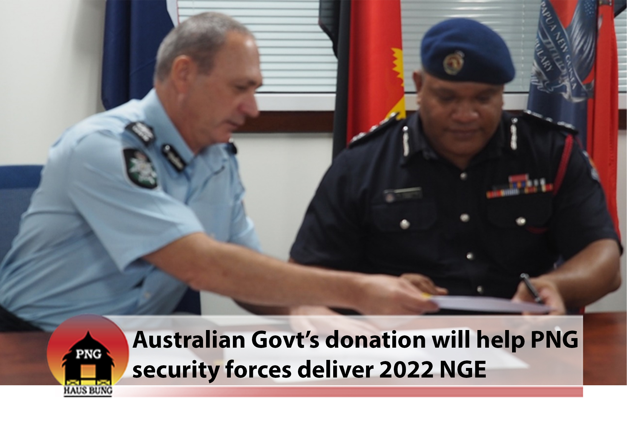 3,000 VESTS, HELMETS & BODY ARMOUR WILL HELP SECURITY FORCES DELIVER EFFECTIVE 2022 ELECTIONS