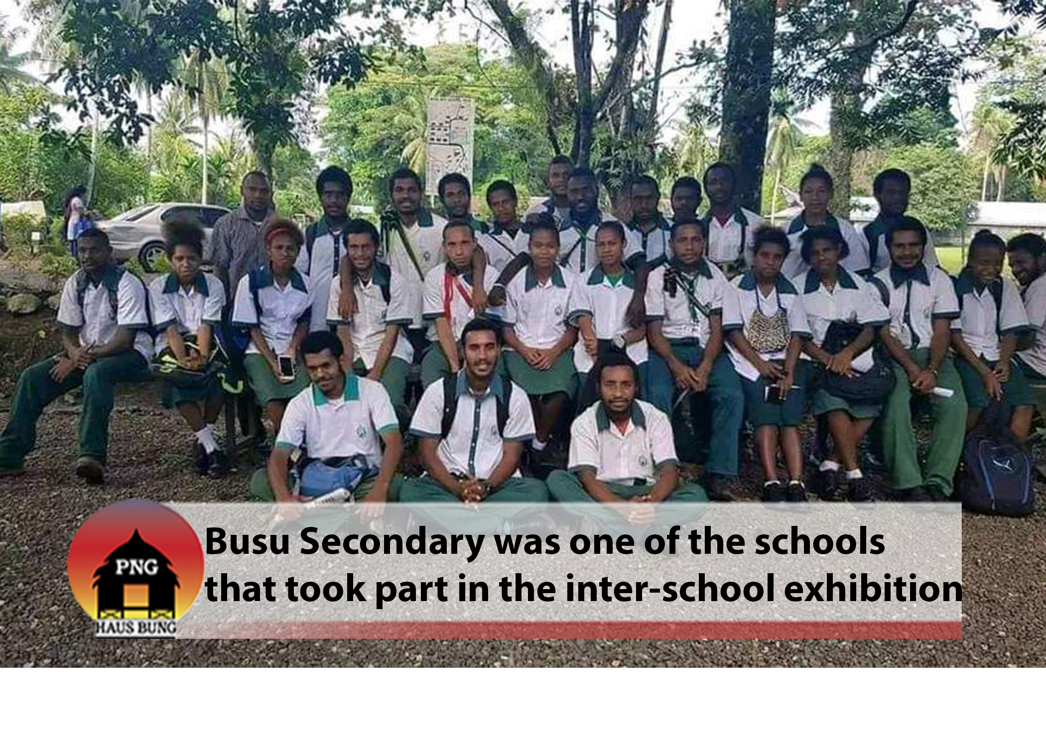 SCHOOLS IN LAE TOOK PART IN INTER-SCHOOL EXHIBITION
