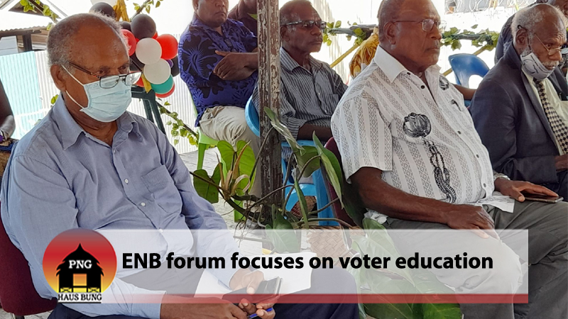 ENB CANDIDATES PARTICIPATE IN OPEN FORUM