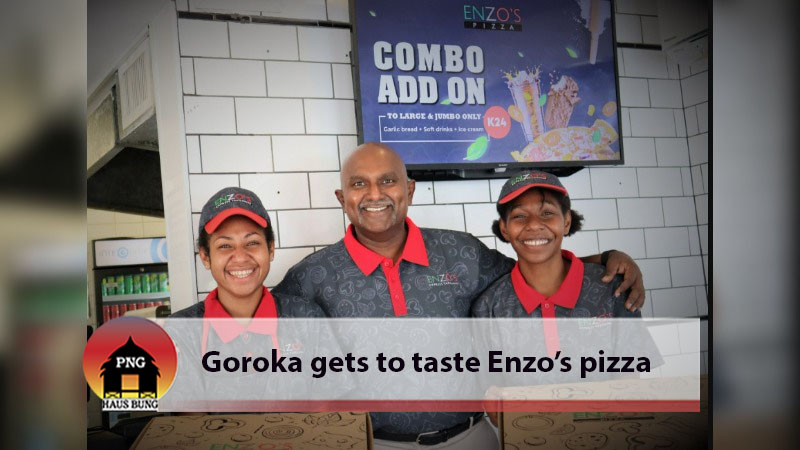 NEW ENZO’S PIZZA EXPRESS TAKEAWAY IN GOROKA