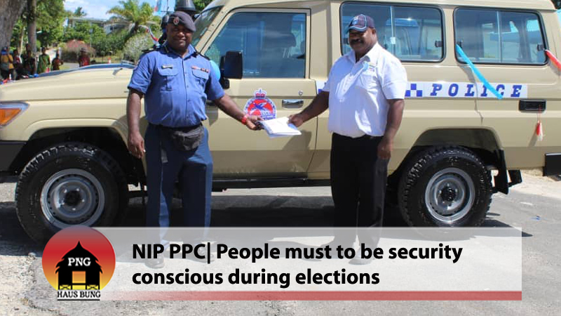 NEW IRELAND POLICE OFFICIALLY LAUNCH ELECTION OPERATIONS