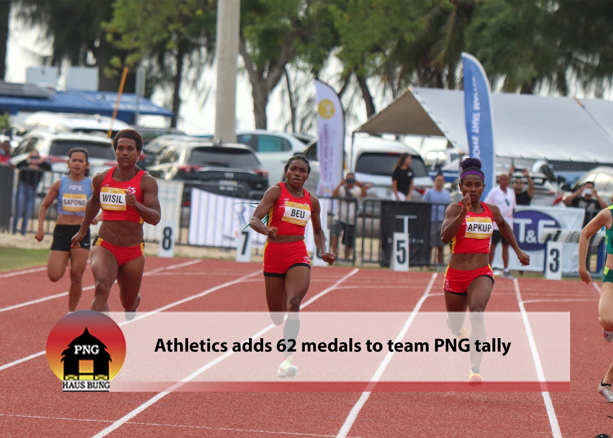 ATHLETICS SQUAD TOPS MEDAL TALLY AT RECORD BREAKING PACIFIC MINI GAMES