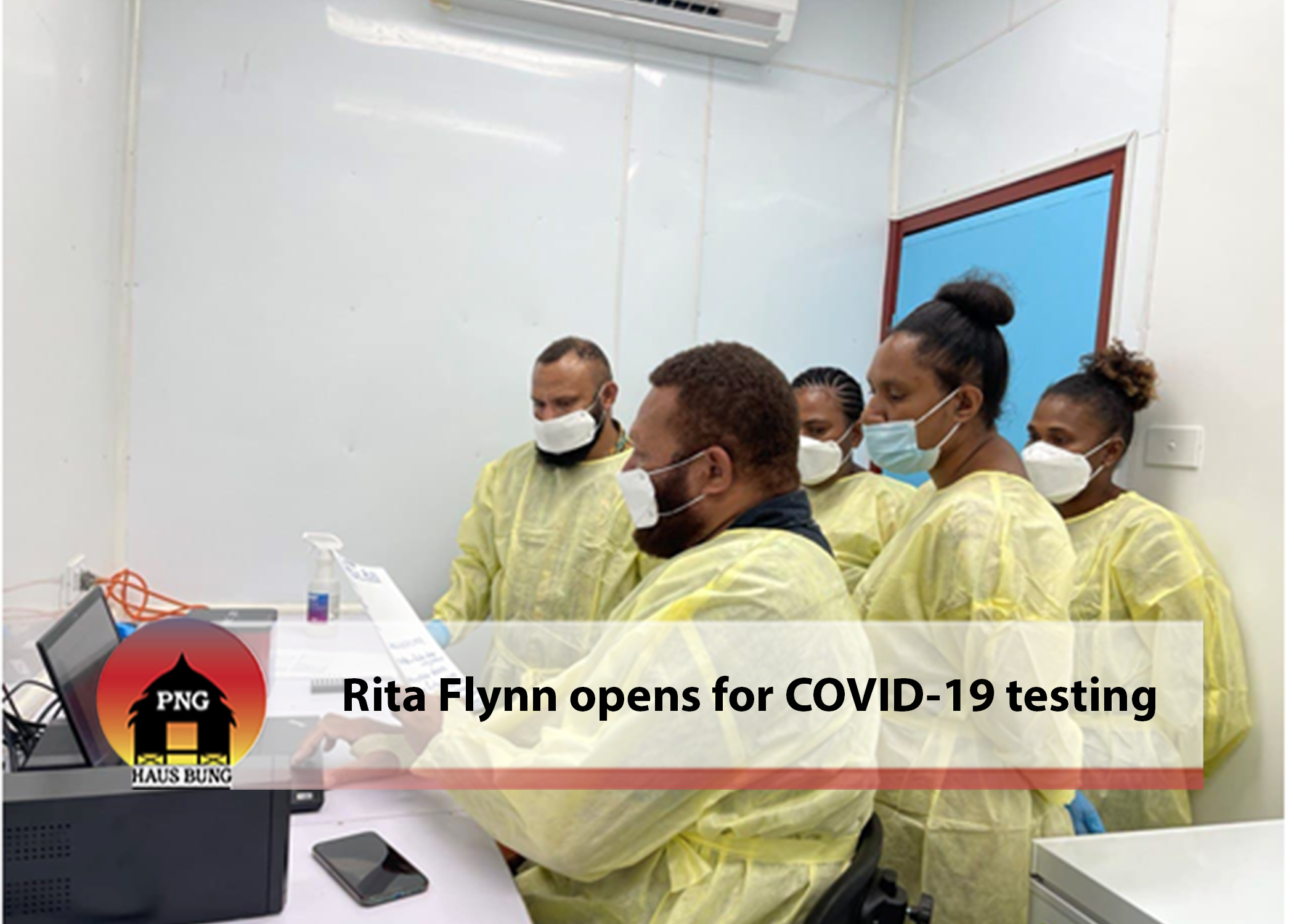 RITA FLYNN COMPLEX IS OPENED FOR COVID-19 SERVICES IN NCD