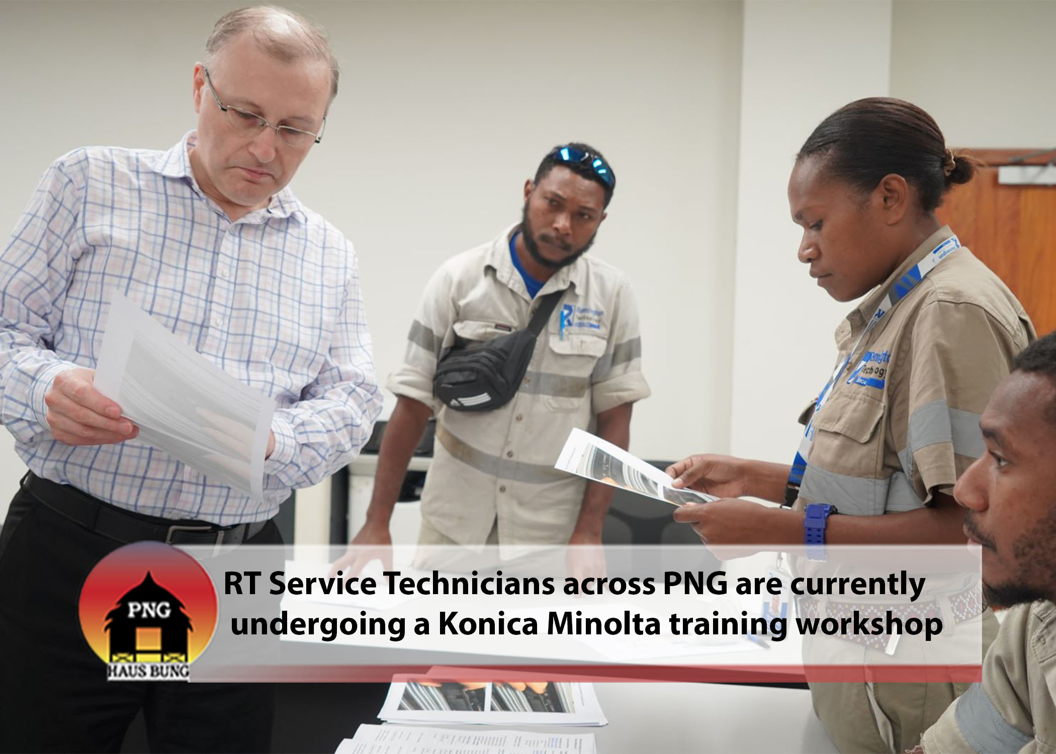 REMINGTON TECHNOLOGY AND KONICA MINOLTA CONDUCTS TRAINING FOR SERVICE TECHNICIANS.