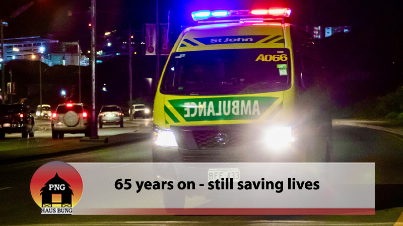 ST JOHN AMBULANCE MARKS 65 YEARS IN PNG
