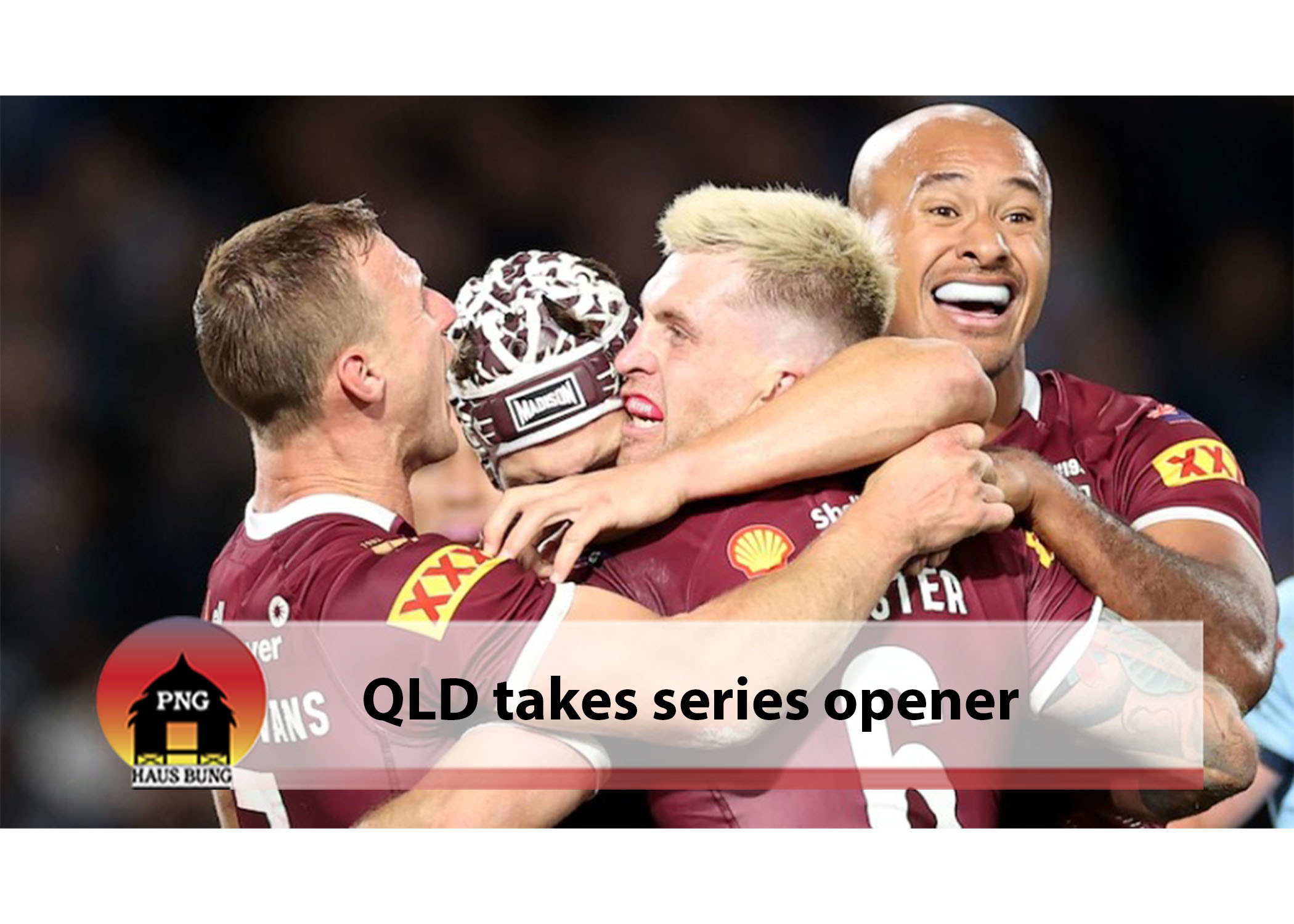 QLD MAROONS BEST NSW ON BLUES HOME GROUND