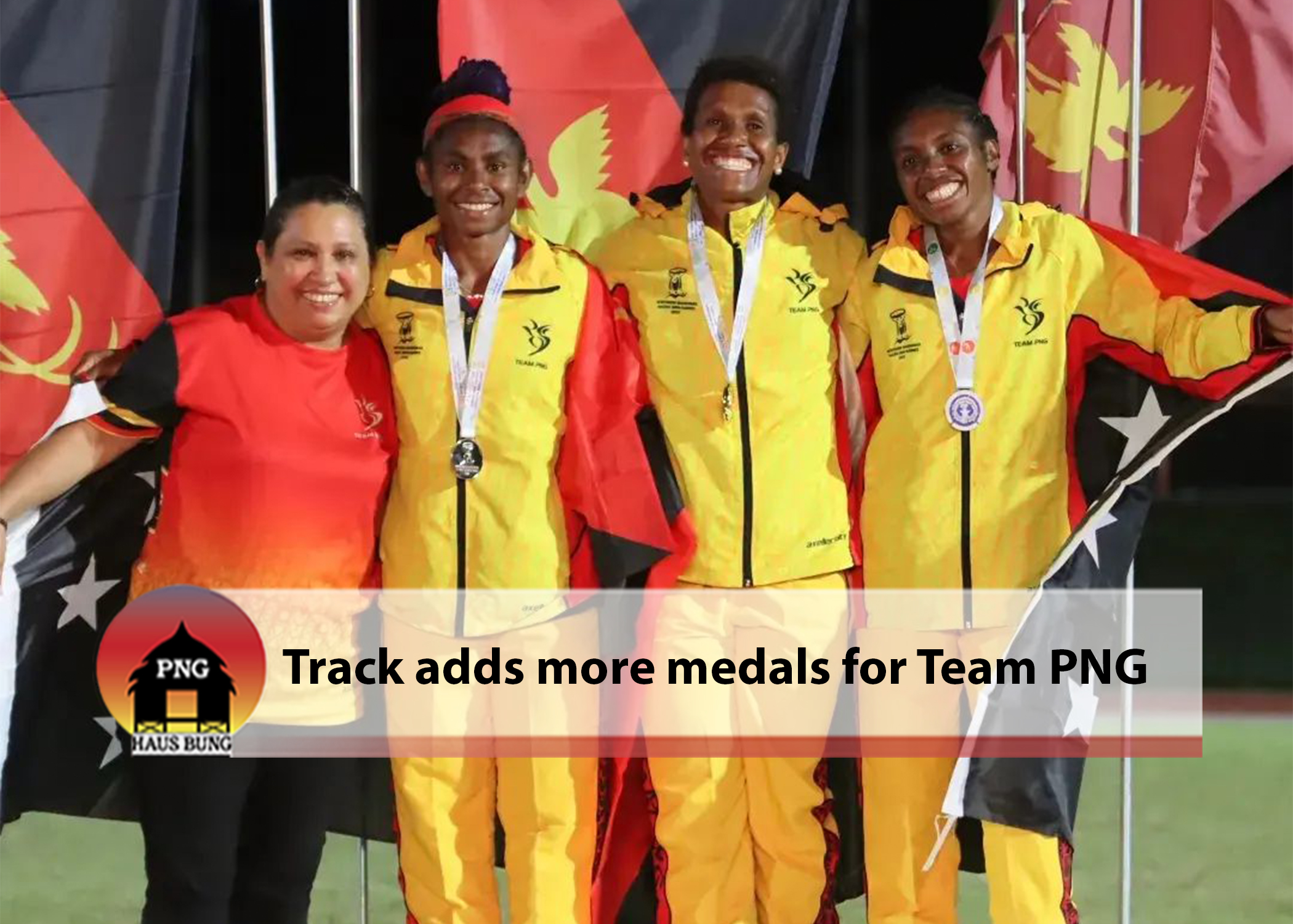 TEAM PNG LEADING MEDAL TALLY IN MINI PACIFIC GAMES