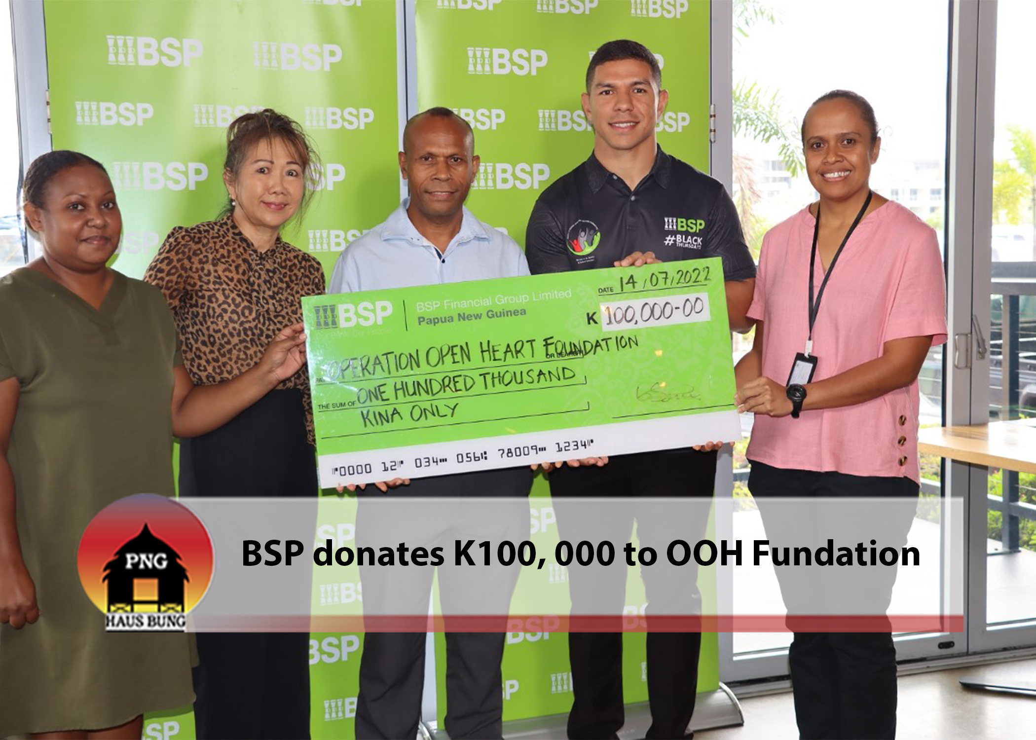 OPERATION OPEN HEART GETS ASSISTANCE FROM BSP